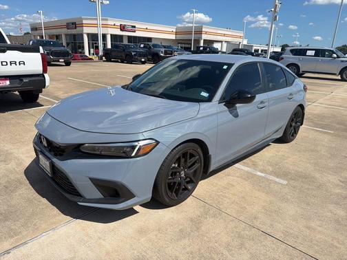 Morning Mist Metallic 2024 Honda Civic Sport