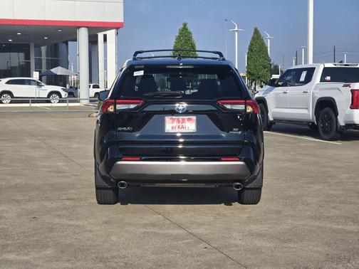 Midnight Black Metallic 2023 Toyota RAV4 Hybrid SE