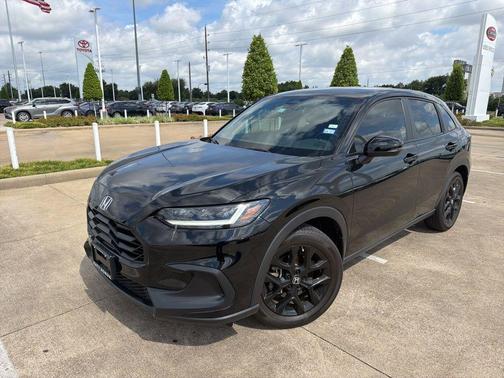 Crystal Black Pearl 2025 Honda HR-V 2WD Sport