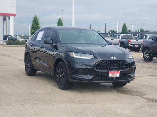 Crystal Black Pearl 2025 Honda HR-V 2WD Sport