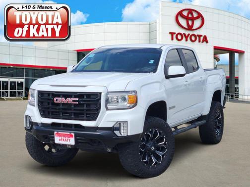 Summit White 2021 GMC Canyon Elevation