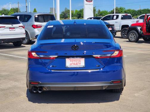 Blue 2025 Toyota Camry SE
