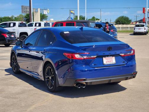 Blue 2025 Toyota Camry SE