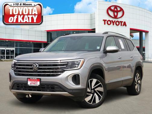 Silver Mist Metallic 2025 Volkswagen Atlas 2.0T SE w/Technology