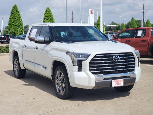 Wind Chill Pearl 2023 Toyota Tundra Hybrid Capstone