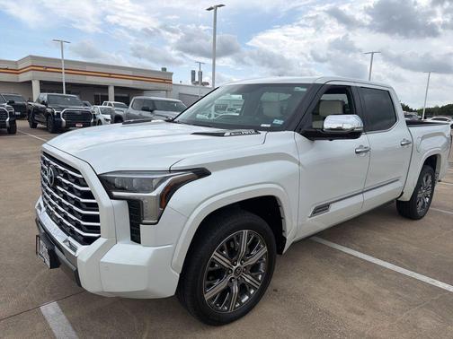 Wind Chill Pearl 2023 Toyota Tundra Hybrid Capstone