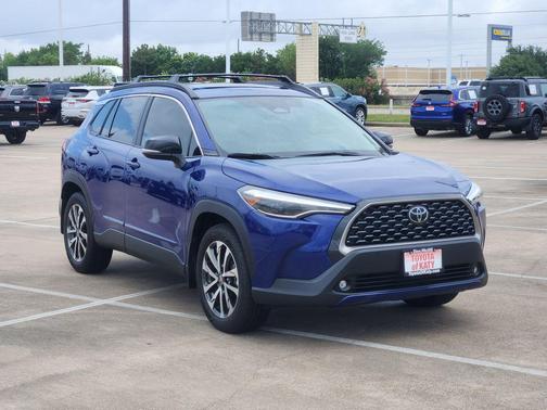 Blue Crush Metallic 2025 Toyota Corolla Cross XLE