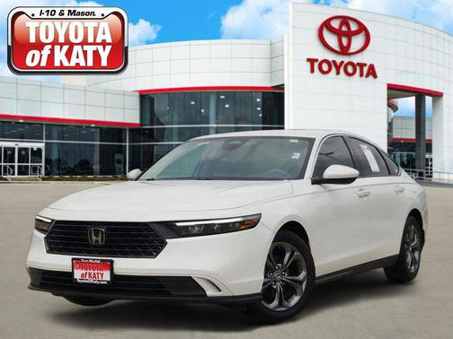 Platinum White Pearl 2024 Honda Accord EX