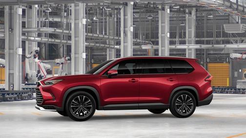 Ruby Flare Pearl 2026 Toyota Grand Highlander Hybrid Platinum MAX