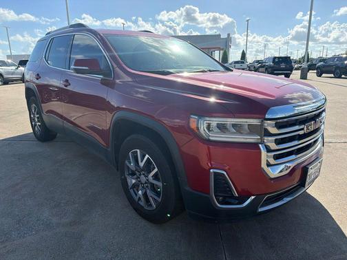 Volcanic Red Tintcoat 2023 GMC Acadia FWD SLT