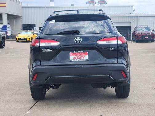 Jet Black 2024 Toyota Corolla Cross LE