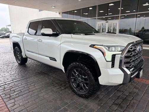 Wind Chill Pearl 2024 Toyota Tundra Hybrid Platinum
