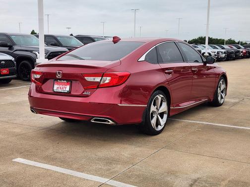 Radiant Red Metallic 2018 Honda Accord Touring 2.0T