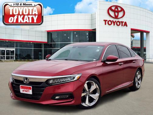 Radiant Red Metallic 2018 Honda Accord Touring 2.0T