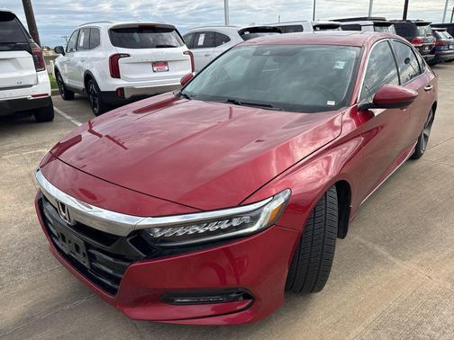 Radiant Red Metallic 2018 Honda Accord Touring 2.0T