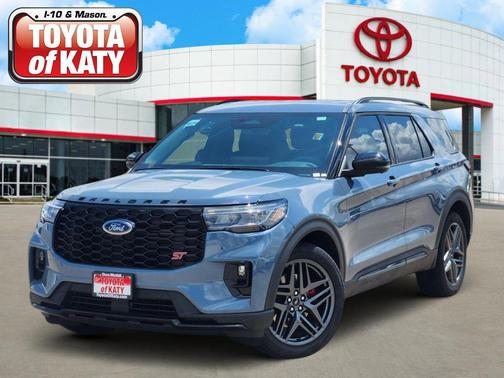Vapor Blue Metallic 2025 Ford Explorer ST