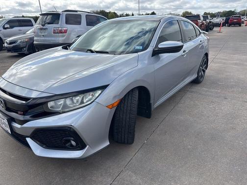 Lunar Silver Metallic 2018 Honda Civic Si