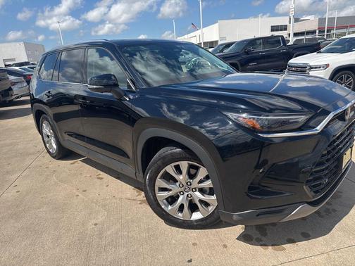 Midnight Black 2025 Toyota Grand Highlander Limited