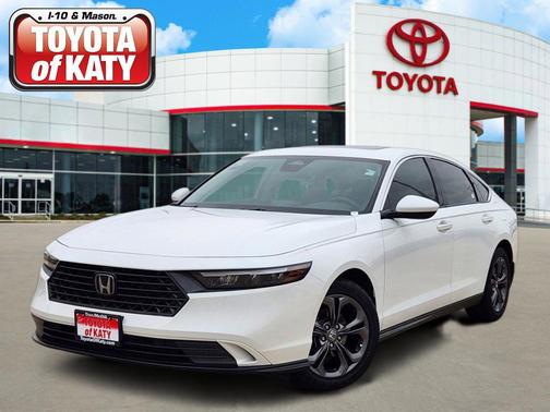 Platinum White Pearl 2023 Honda Accord EX