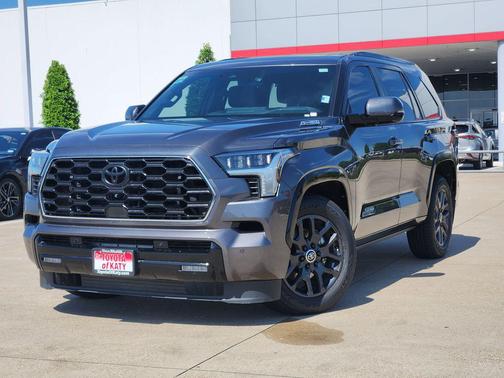 Magnetic Gray Metallic 2024 Toyota Sequoia Platinum