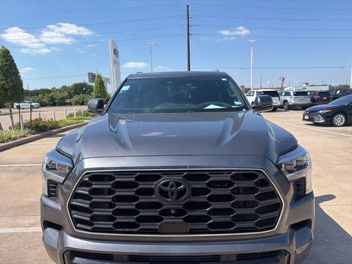 Magnetic Gray Metallic 2024 Toyota Sequoia Platinum