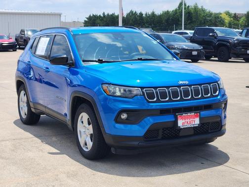 Laser Blue Pearlcoat 2022 Jeep Compass Latitude