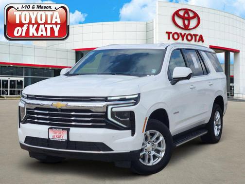 Summit White 2025 Chevrolet Tahoe LT