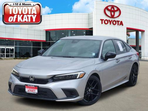 Lunar Silver Metallic 2024 Honda Civic Sport