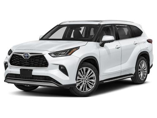 Wind Chill Pearl 2026 Toyota Highlander Hybrid Platinum