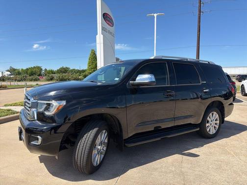 Midnight Black Metallic 2020 Toyota Sequoia Platinum