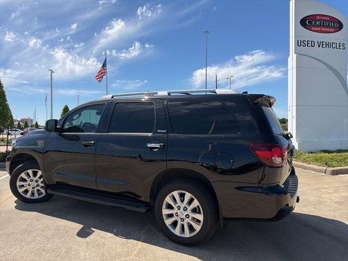 Midnight Black Metallic 2020 Toyota Sequoia Platinum