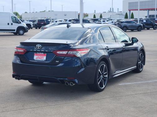 Galactic Aqua Mica 2019 Toyota Camry XSE