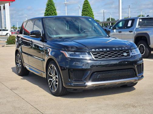 Black 2022 Land Rover Range Rover Sport HSE Silver Edition