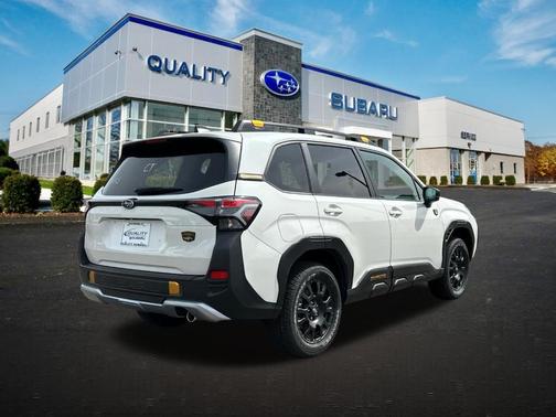 Crystal White Pearl 2026 Subaru Forester Wilderness