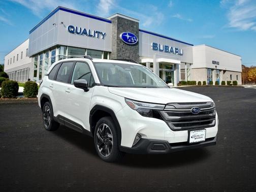 Crystal White Pearl 2026 Subaru Forester Limited