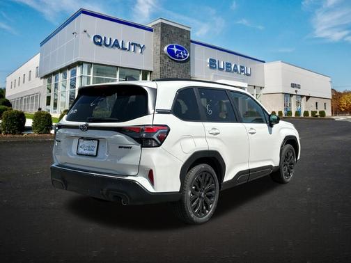 Crystal White Pearl 2026 Subaru Forester Sport