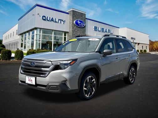 Riverrock Green 2025 Subaru Forester Hybrid