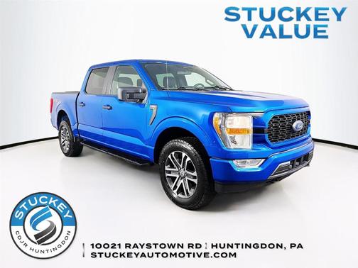 Velocity Blue 2021 Ford F-150 XL