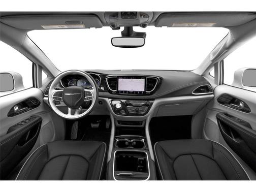 Brilliant Black Crystal Pearlcoat 2023 Chrysler Pacifica Hybrid Limited