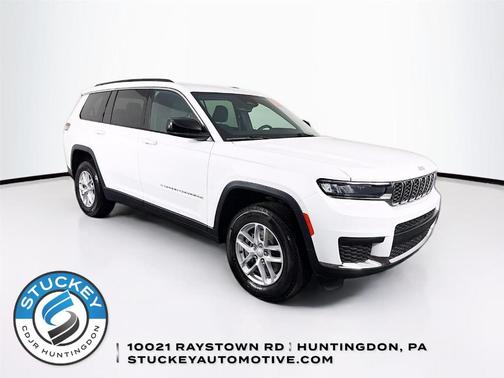Bright White Clearcoat 2024 Jeep Grand Cherokee L Laredo