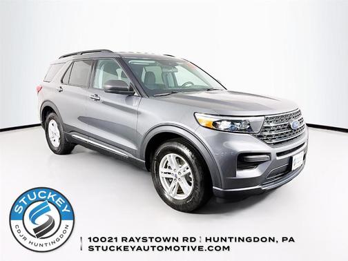 Carbonized Gray 2022 Ford Explorer XLT