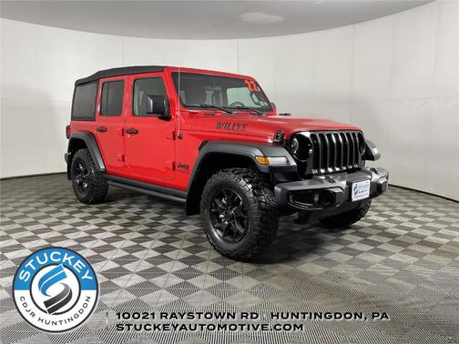 Firecracker Red Clearcoat 2022 Jeep Wrangler Unlimited Sport