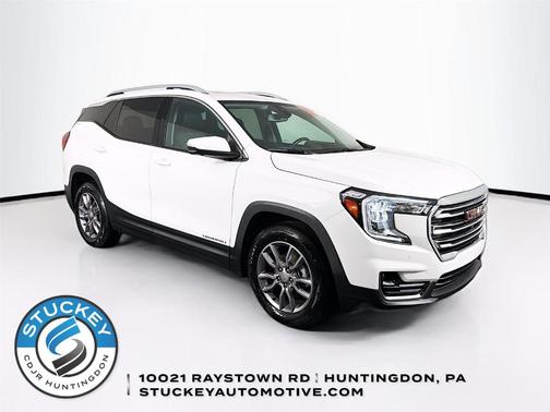 Summit White 2022 GMC Terrain SLT