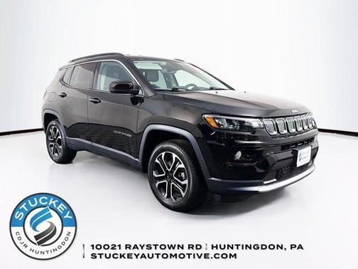 Diamond Black 2022 Jeep Compass Limited
