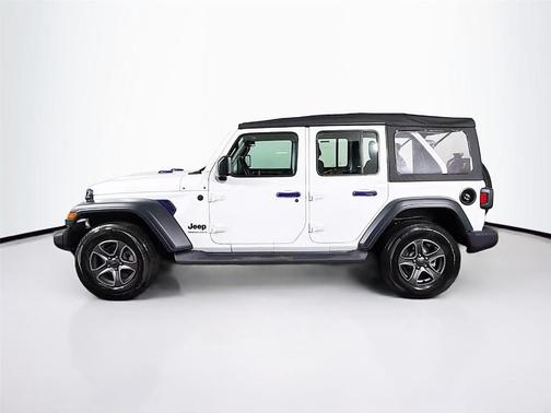 Bright White Clearcoat 2023 Jeep Wrangler Sport