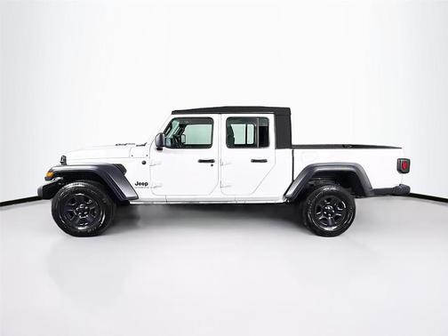 Bright White Clearcoat 2024 Jeep Gladiator Sport