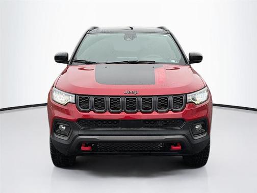 Red 2026 Jeep Compass Trailhawk