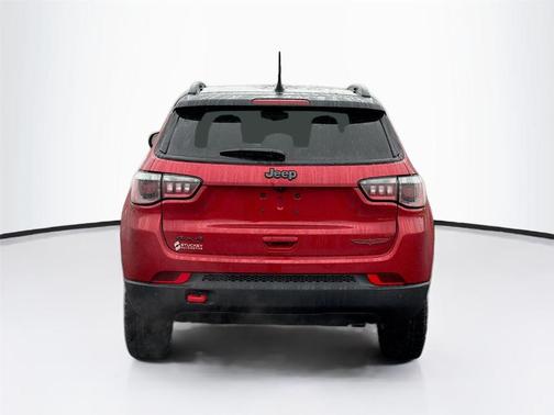 Red 2026 Jeep Compass Trailhawk