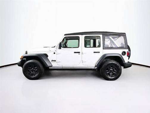 Bright White Clearcoat 2025 Jeep Wrangler Sport