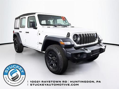 Bright White Clearcoat 2025 Jeep Wrangler Sport